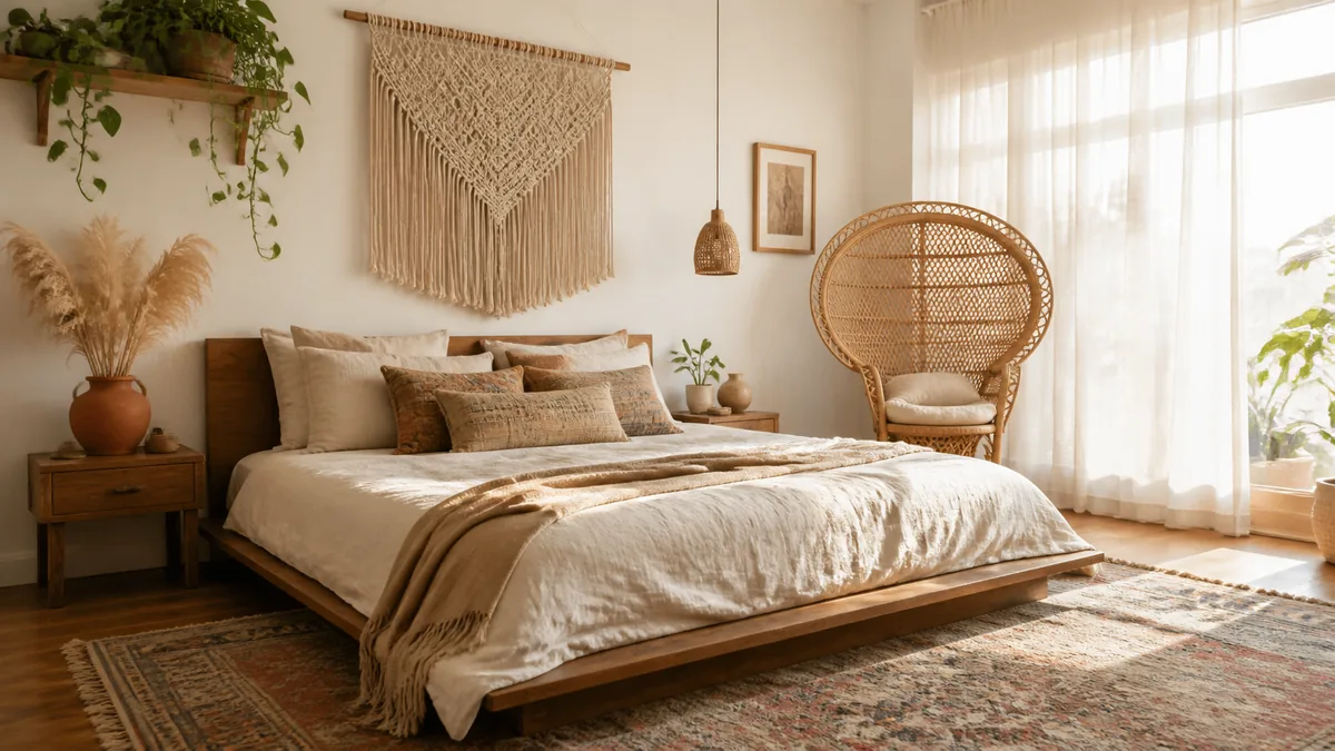 19 Boho Bedroom Decor Ideas That Feel Effortlessly Collected