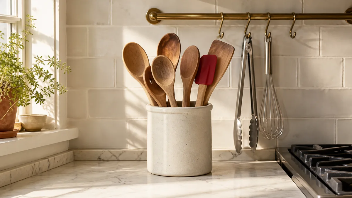 11 Kitchen Utensil Organization Ideas That Keep Every Spatula Off the Counter