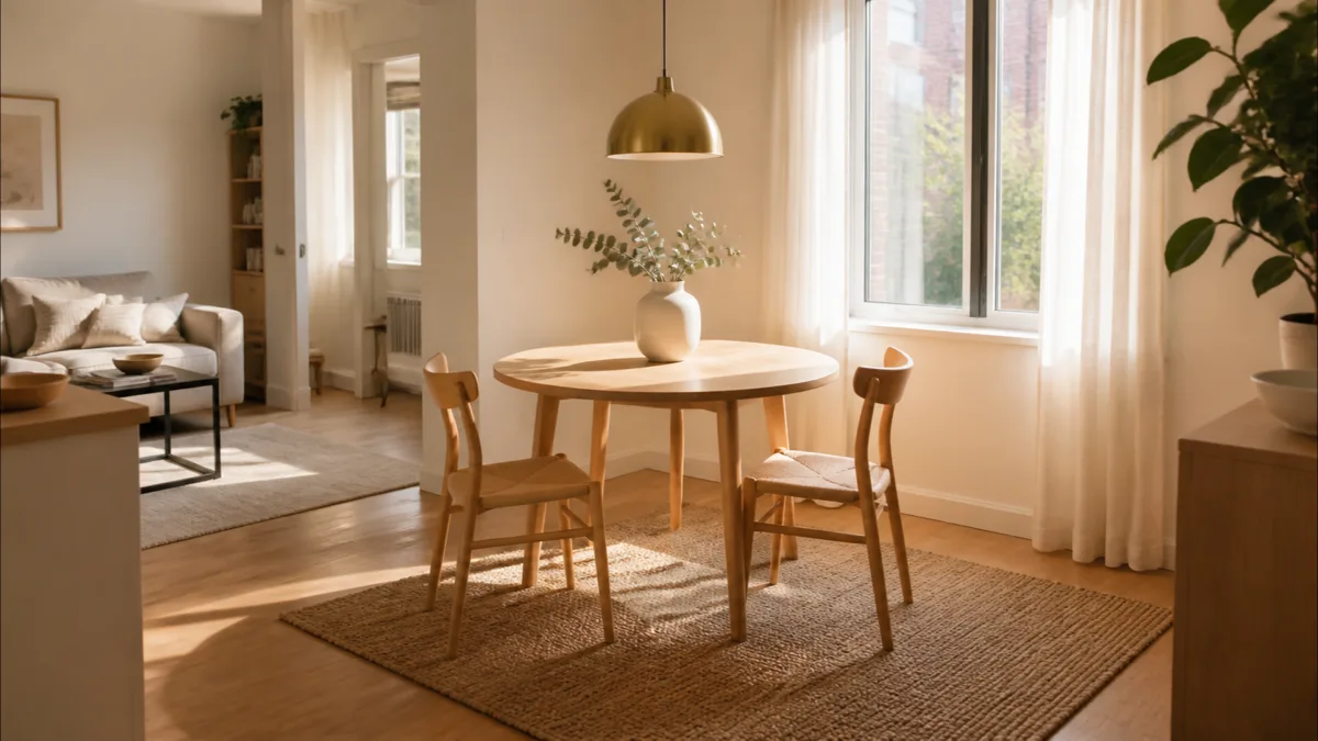 13 Small Dining Area Ideas That Turn a Tight Corner Into a Real Dining Spot
